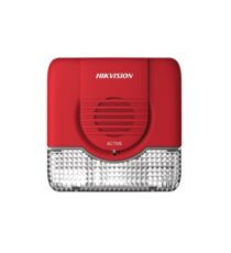 Sirena con Luz Estroboscópica Convencional Hikvision