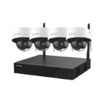 Easylink KIT WIFI 6 con NVR 8CH+4 Domos 4Mpx